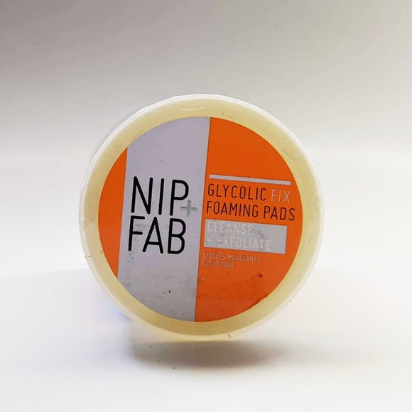 Nip + Fab Glycolic Fix Daily Cleansing Exfoliating Facial Pads 30 ct New Sealed - Picture 3 of 4